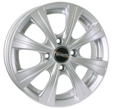 Tech Line TL423 W5.5 R14 PCD4x100 ET49 DIA56.6 silver